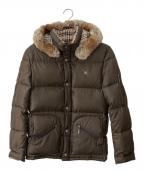BURBERRY BLACK LABELバーバリーブラックレーベル）の古着「ダウンジャケット」｜オリーブ