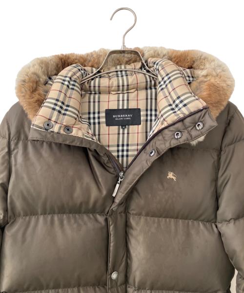 BURBERRY BLACK LABEL（バーバリーブラックレーベル）BURBERRY BLACK LABEL (バーバリーブラックレーベル) ダウンジャケット オリーブ サイズ:Mの古着・服飾アイテム