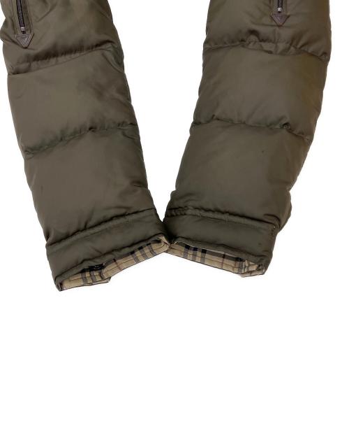 BURBERRY BLACK LABEL（バーバリーブラックレーベル）BURBERRY BLACK LABEL (バーバリーブラックレーベル) ダウンジャケット オリーブ サイズ:Mの古着・服飾アイテム