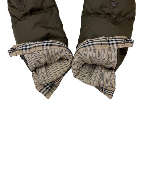 BURBERRY BLACK LABEL（バーバリーブラックレーベル）BURBERRY BLACK LABEL (バーバリーブラックレーベル) ダウンジャケット オリーブ サイズ:Mの古着・服飾アイテム