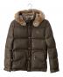BURBERRY BLACK LABEL（バーバリーブラックレーベル）の古着「ダウンジャケット」｜オリーブ