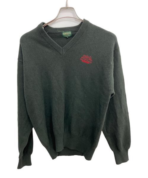 adidas（アディダス）adidas (アディダス) 薄手ニット オリーブ サイズ:Mの古着・服飾アイテム