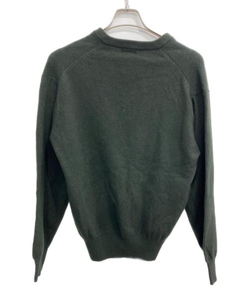 adidas（アディダス）adidas (アディダス) 薄手ニット オリーブ サイズ:Mの古着・服飾アイテム