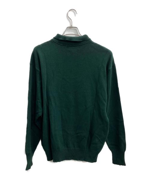 POLO RALPH LAUREN（ポロ・ラルフローレン）POLO RALPH LAUREN (ポロ・ラルフローレン) ポロニット グリーン サイズ:XXLの古着・服飾アイテム