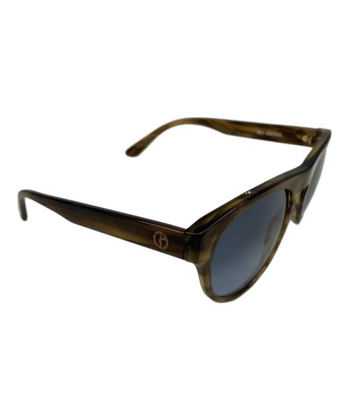 GIORGIO ARMANI（ジョルジオアルマーニ）GIORGIO ARMANI (ジョルジオアルマーニ) サングラス ブラウン サイズ:55□20の古着・服飾アイテム