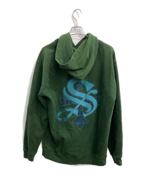 SUPPLIER（サプライヤー）SUPPLIER (サプライヤー) プルオーバーパーカー グリーン サイズ:XLの古着・服飾アイテム