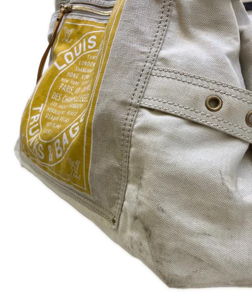 LOUIS VUITTON（ルイ ヴィトン）LOUIS VUITTON (ルイ ヴィトン) トートバッグ アイボリー×イエローの古着・服飾アイテム