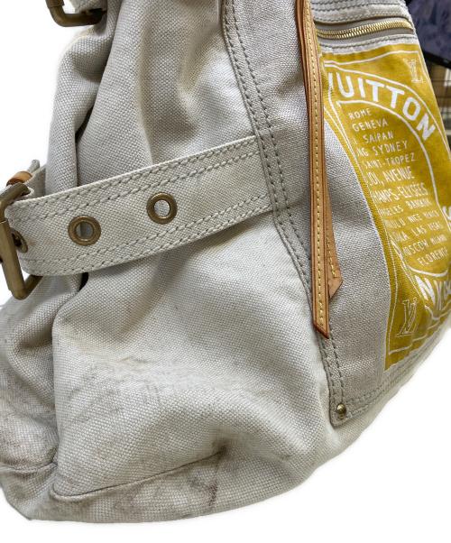 LOUIS VUITTON（ルイ ヴィトン）LOUIS VUITTON (ルイ ヴィトン) トートバッグ アイボリー×イエローの古着・服飾アイテム