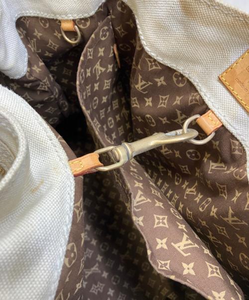LOUIS VUITTON（ルイ ヴィトン）LOUIS VUITTON (ルイ ヴィトン) トートバッグ アイボリー×イエローの古着・服飾アイテム