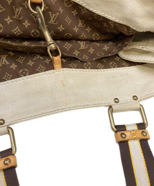 LOUIS VUITTON（ルイ ヴィトン）LOUIS VUITTON (ルイ ヴィトン) トートバッグ アイボリー×イエローの古着・服飾アイテム