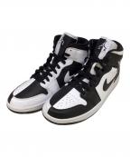 NIKEナイキ）の古着「Women's Air Jordan 1 Mid」｜ホワイト×ブラック