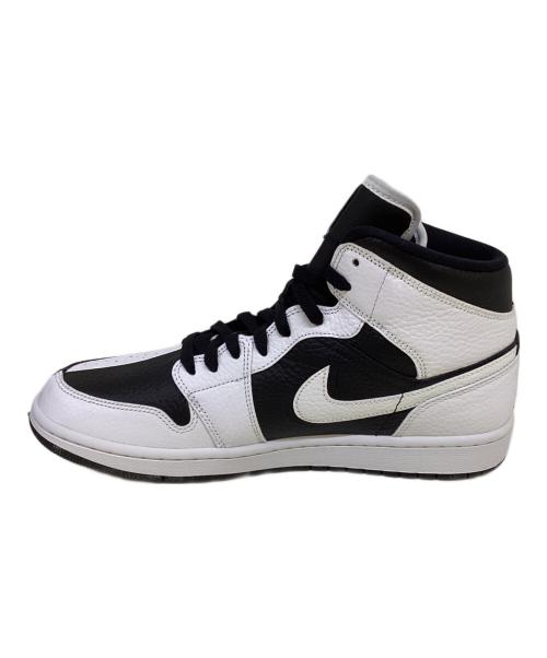 NIKE（ナイキ）NIKE (ナイキ) Women's Air Jordan 1 Mid ホワイト×ブラック サイズ:29cmの古着・服飾アイテム