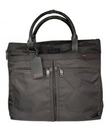 TUMI（トゥミ）の古着「トートバッグ　ALPHA コンパニオントート」｜ブラック