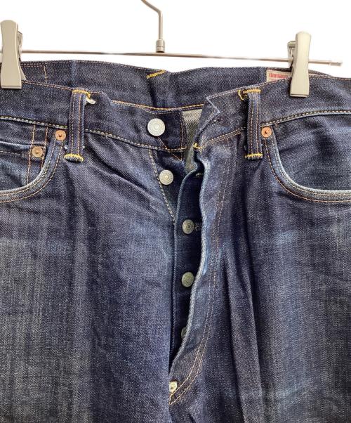 EVISU（エヴィス）EVISU (エヴィス) ビッグカモデニムパンツ インディゴ サイズ:W34の古着・服飾アイテム