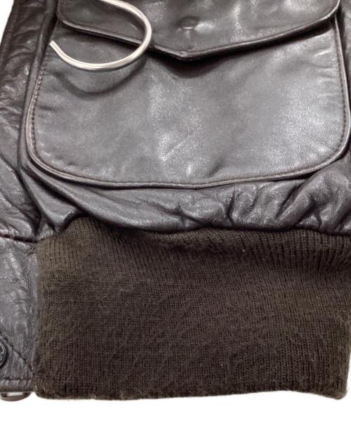 Schott（ショット）Schott (ショット) レザージャケット ブラウン サイズ:size42の古着・服飾アイテム