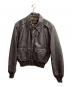 Schott（ショット）の古着「レザージャケット」｜ブラウン