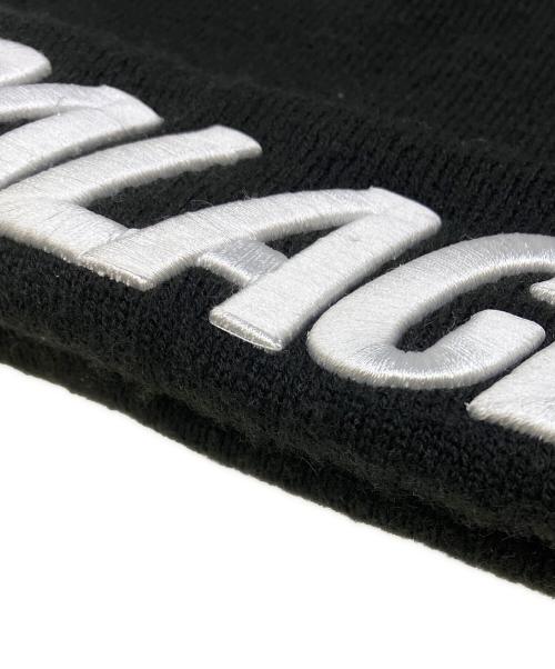 PALACE（パレス）PALACE (パレス) ニット帽 ブラックの古着・服飾アイテム
