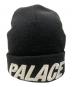 PALACE（パレス）の古着「ニット帽」｜ブラック