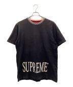 SUPREMEシュプリーム）の古着「半袖カットソー」｜ブラック