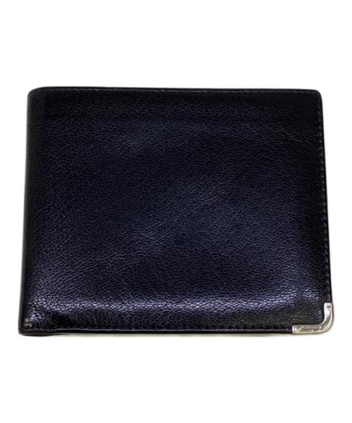 Salvatore Ferragamo（サルヴァトーレ フェラガモ）Salvatore Ferragamo (サルヴァトーレ フェラガモ) 2つ折り財布 ブラックの古着・服飾アイテム
