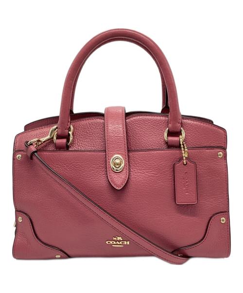 COACH（コーチ）COACH (コーチ) 2WAYバッグ ピンクの古着・服飾アイテム