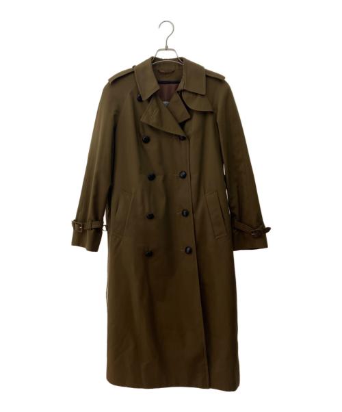 Aquascutum（アクアスキュータム）Aquascutum (アクアスキュータム) ダブルトレンチコート オリーブ サイズ:不明の古着・服飾アイテム