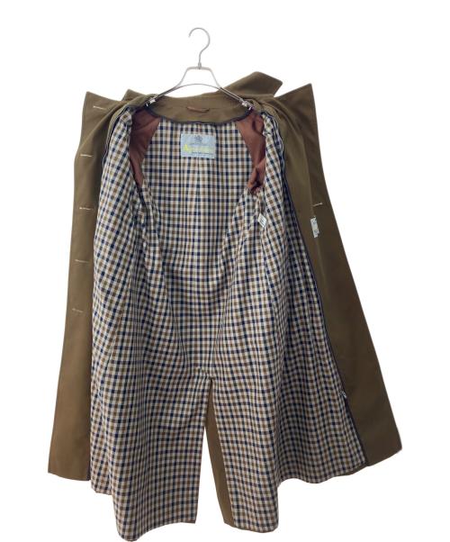 Aquascutum（アクアスキュータム）Aquascutum (アクアスキュータム) ダブルトレンチコート オリーブ サイズ:不明の古着・服飾アイテム