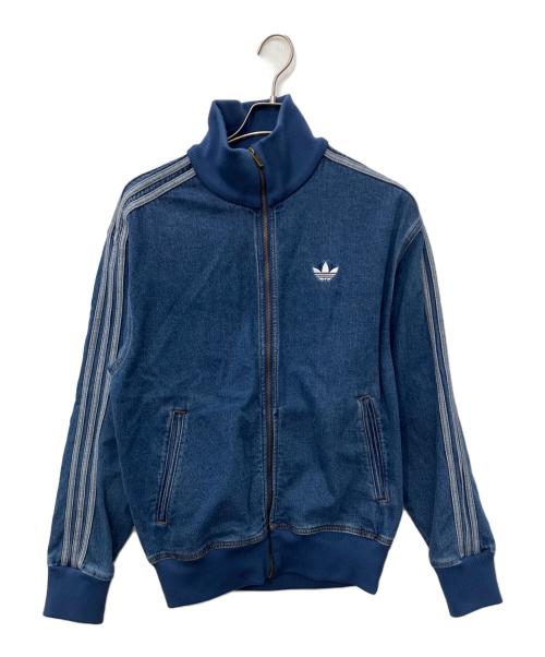 adidas（アディダス）adidas (アディダス) デニムジャケット インディゴ サイズ:Mの古着・服飾アイテム
