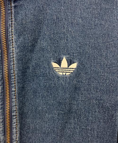 adidas（アディダス）adidas (アディダス) デニムジャケット インディゴ サイズ:Mの古着・服飾アイテム