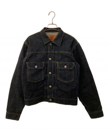 中古・古着通販】LEVI'S (リーバイス) デニムジャケット ネイビー