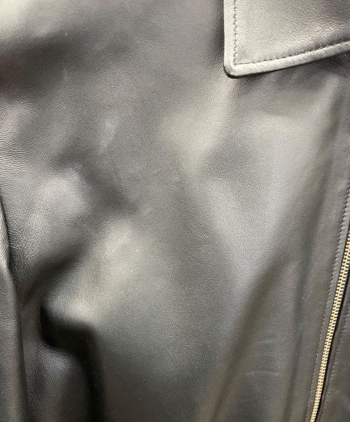 舶来堂（ハクライドウ）舶来堂 (ハクライドウ) レザージャケット ブラック サイズ:不明の古着・服飾アイテム