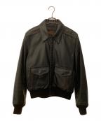 SCHOTT BROS.ショットブロス）の古着「レザージャケット」｜ブラック