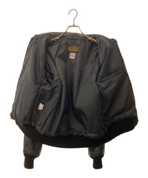 SCHOTT BROS.（ショットブロス）SCHOTT BROS. (ショットブロス) レザージャケット ブラック サイズ:36の古着・服飾アイテム