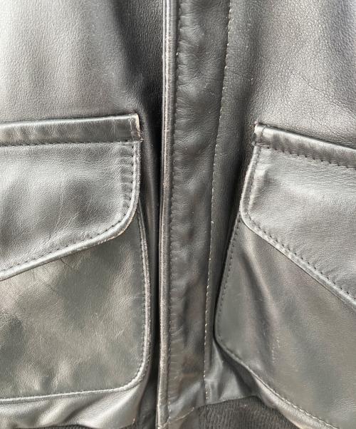 SCHOTT BROS.（ショットブロス）SCHOTT BROS. (ショットブロス) レザージャケット ブラック サイズ:36の古着・服飾アイテム