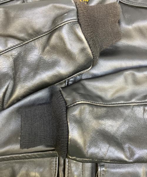 SCHOTT BROS.（ショットブロス）SCHOTT BROS. (ショットブロス) レザージャケット ブラック サイズ:36の古着・服飾アイテム