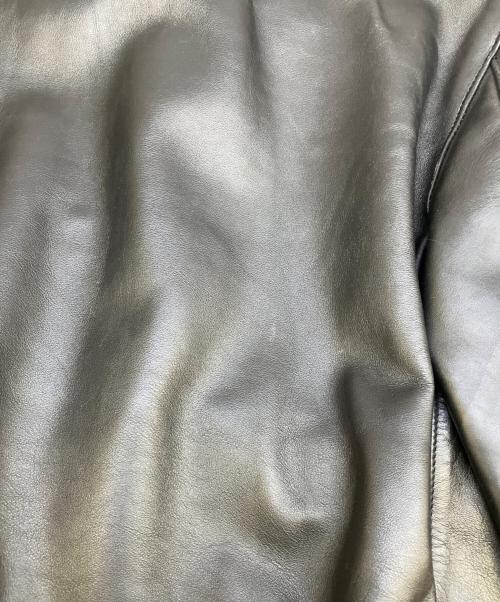 SCHOTT BROS.（ショットブロス）SCHOTT BROS. (ショットブロス) レザージャケット ブラック サイズ:36の古着・服飾アイテム
