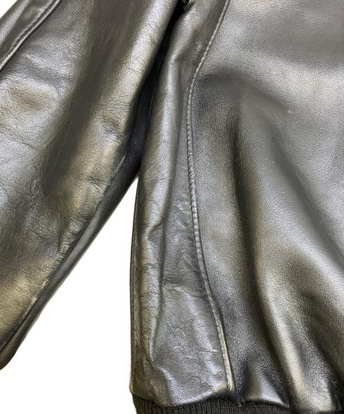 SCHOTT BROS.（ショットブロス）SCHOTT BROS. (ショットブロス) レザージャケット ブラック サイズ:36の古着・服飾アイテム