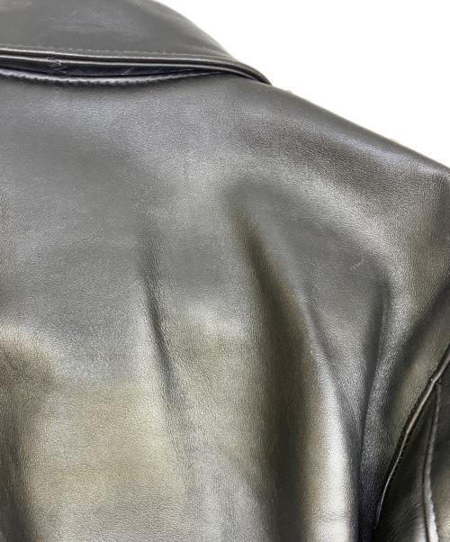 SCHOTT BROS.（ショットブロス）SCHOTT BROS. (ショットブロス) レザージャケット ブラック サイズ:36の古着・服飾アイテム