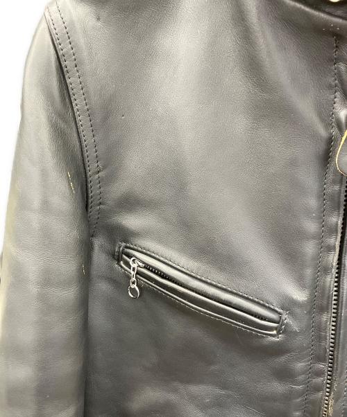 SCHOTT BROS.（ショットブロス）SCHOTT BROS. (ショットブロス) レザージャケット ブラック サイズ:36の古着・服飾アイテム