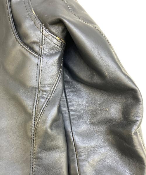 SCHOTT BROS.（ショットブロス）SCHOTT BROS. (ショットブロス) レザージャケット ブラック サイズ:36の古着・服飾アイテム