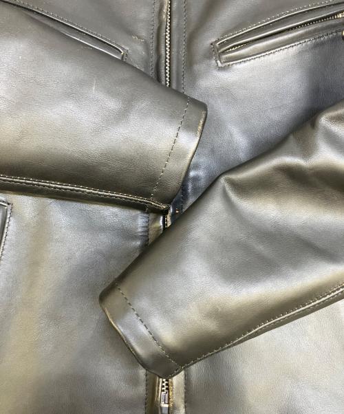 SCHOTT BROS.（ショットブロス）SCHOTT BROS. (ショットブロス) レザージャケット ブラック サイズ:36の古着・服飾アイテム