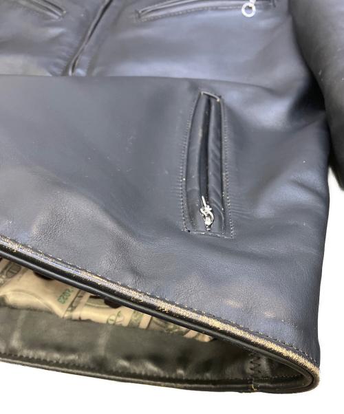 SCHOTT BROS.（ショットブロス）SCHOTT BROS. (ショットブロス) レザージャケット ブラック サイズ:36の古着・服飾アイテム