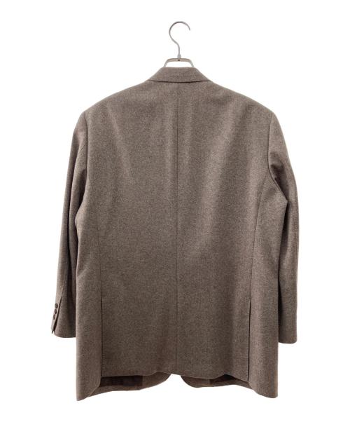 PAPAS（オニール オブ ダブリン）PAPAS (オニール オブ ダブリン) ERMENEGILDO ZEGNA (エルメネジルド・ゼニア) テーラードジャケット ベージュ サイズ:Lの古着・服飾アイテム