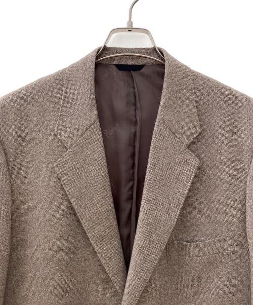 PAPAS（オニール オブ ダブリン）PAPAS (オニール オブ ダブリン) ERMENEGILDO ZEGNA (エルメネジルド・ゼニア) テーラードジャケット ベージュ サイズ:Lの古着・服飾アイテム