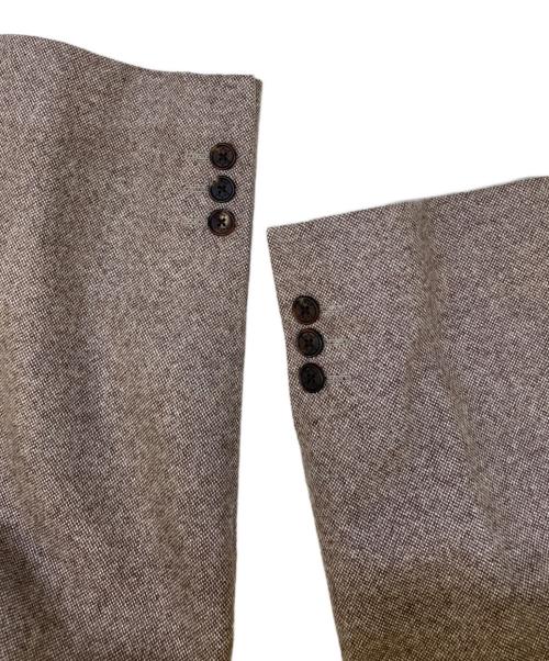 PAPAS（オニール オブ ダブリン）PAPAS (オニール オブ ダブリン) ERMENEGILDO ZEGNA (エルメネジルド・ゼニア) テーラードジャケット ベージュ サイズ:Lの古着・服飾アイテム