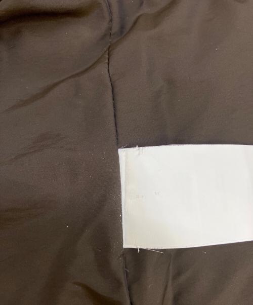EMMETI（エンメティ）EMMETI (エンメティ) ダウンベスト ブラウン サイズ:40の古着・服飾アイテム