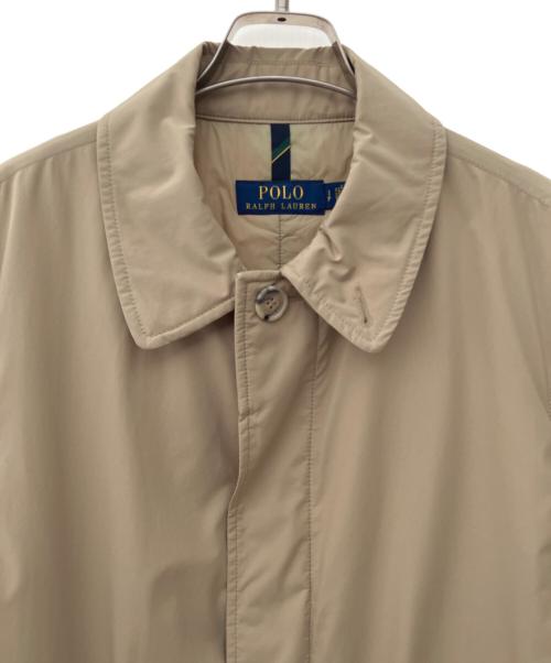 POLO RALPH LAUREN（ポロ・ラルフローレン）POLO RALPH LAUREN (ポロ・ラルフローレン) ナイロンコート ベージュ サイズ:Sの古着・服飾アイテム