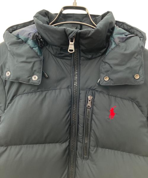 POLO RALPH LAUREN（ポロ・ラルフローレン）POLO RALPH LAUREN (ポロ・ラルフローレン) ダウンジャケット ブラック サイズ:XSの古着・服飾アイテム