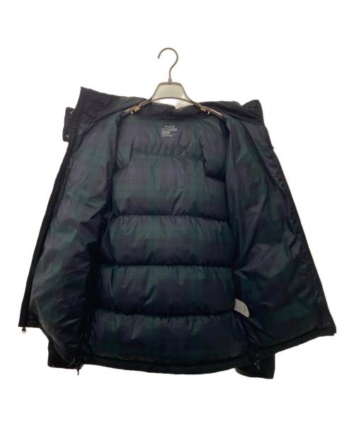 POLO RALPH LAUREN（ポロ・ラルフローレン）POLO RALPH LAUREN (ポロ・ラルフローレン) ダウンジャケット ブラック サイズ:XSの古着・服飾アイテム