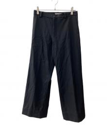 YOHJI YAMAMOTO（ヨウジヤマモト）の古着「スラックス」｜ブラック